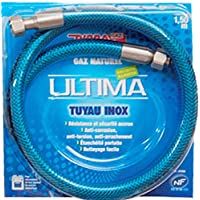 Dipra 73150 - Manguera flexible de acero inoxidable (1-5 m)- color natural- 73150